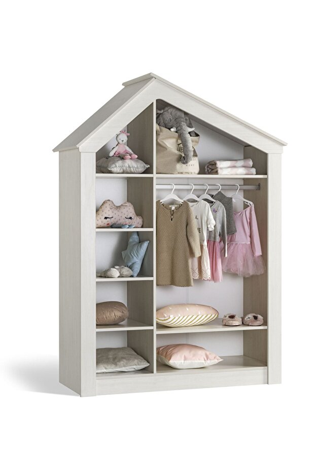 Pink House 3 Kapaklı Dolap - 4