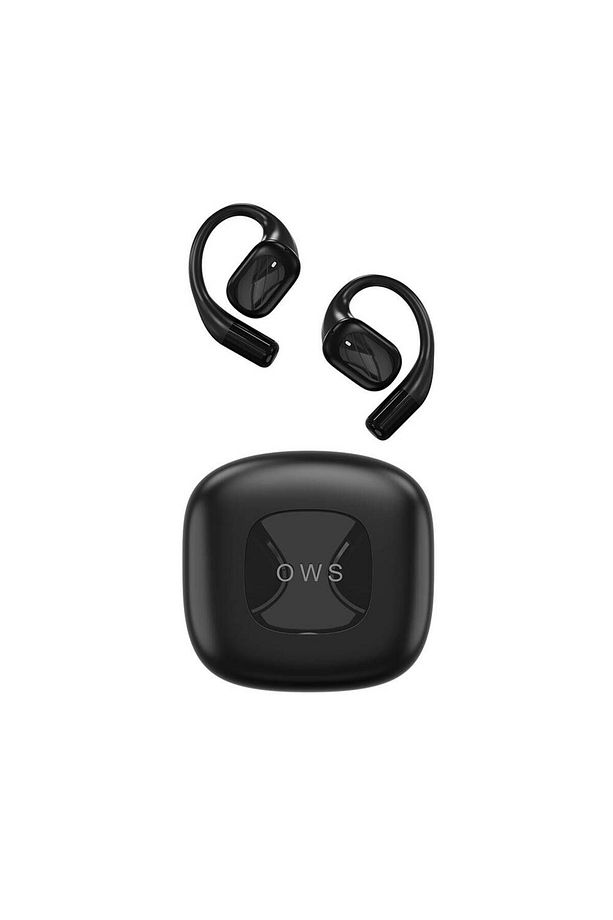 Bluetooth Kulaklık Wiwu O100 Openbuds TWS Wireless 5.3 Kulak İçi Tasarımlı Siyah - 1