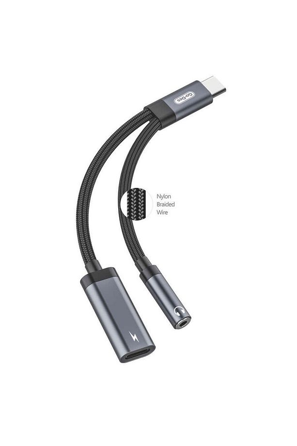 Go Des Gd-uc312 Type-c To 3.5 Mm Aux Kulaklık Ve Şarj Dönüştürücü Ses Adaptörü - 4