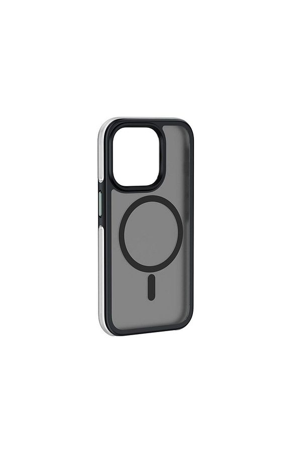 iPhone 15 Pro Uyumlu Kılıf Wiwu ZKK-012 Magsafe Şarj Özellikli Air Cushion Kapak Siyah - 3
