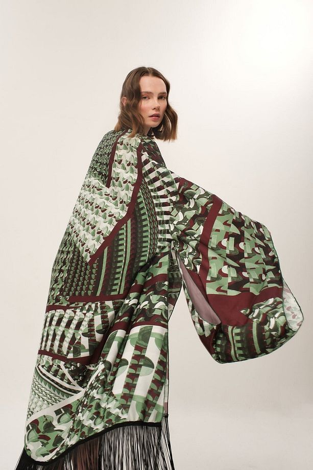 Et Iconıc Desıgn Babylon Püsküllü Kaftan - 6