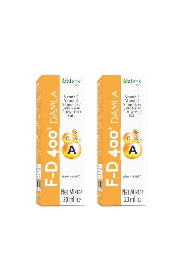F-D 400 20 Ml Damla 2 Adet - 5