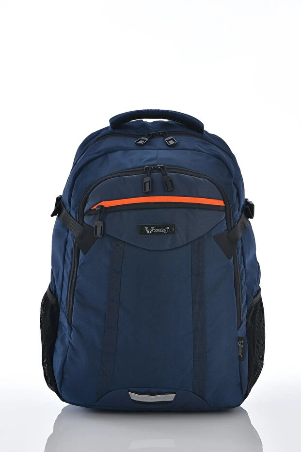 Navy Blue ÇÇS Backpack - 1