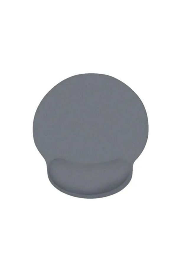 Mps Ergonomik Klavye Bilek Desteği Ve Yuvarlak Mousepad Seti Gri - 3