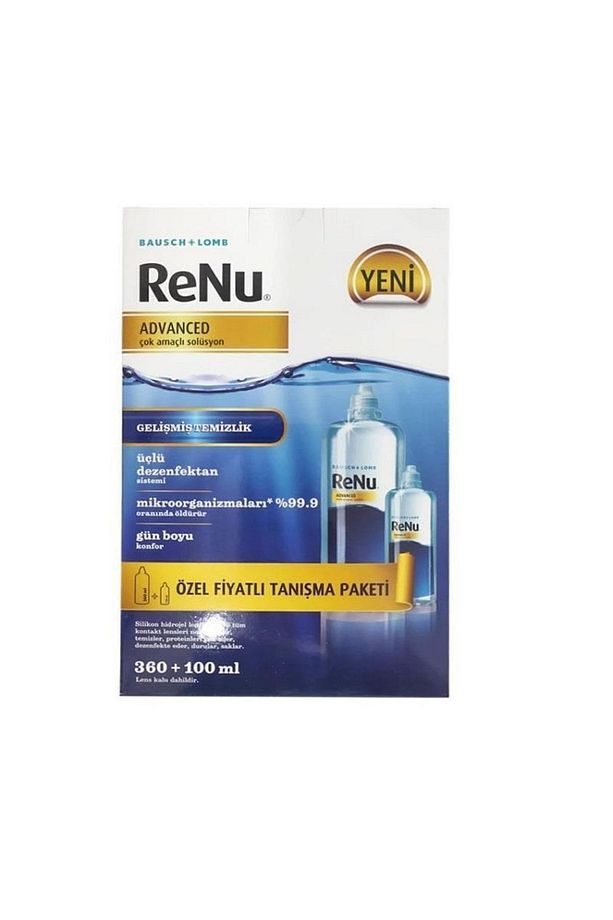 Bausch Lomb Renu Advanced Lens Solüsyonu 360 Ml + 100 Ml Set - 1
