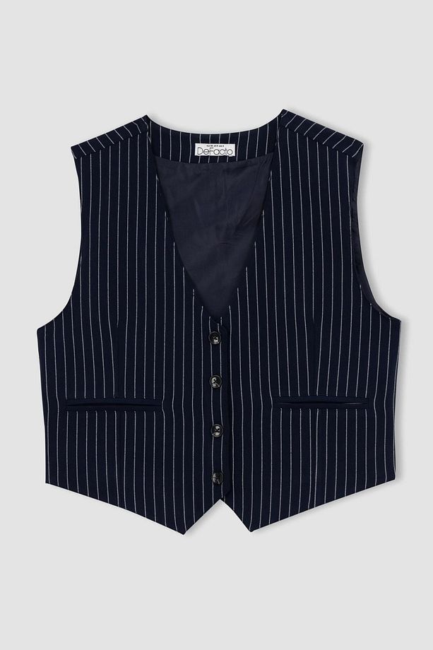 Regular Fit Düğmeli Blazer Yelek Z8526az23sp - 1