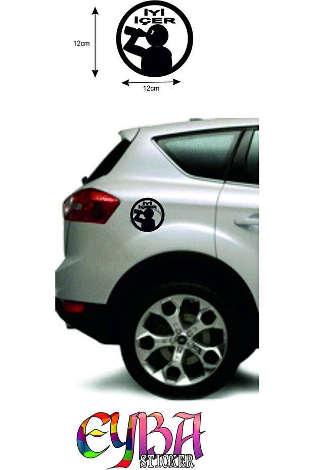 Good Container Gasoline Tank Sticker 12x12 Cm Original Product Warranty