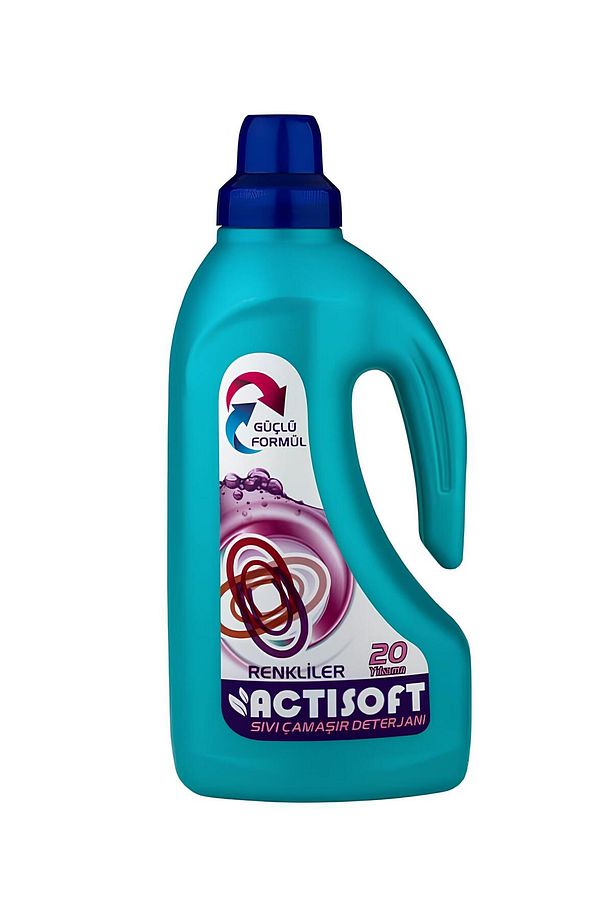 Beyazlar ve renkliler için sıvı çamaşır deterjanı 1500ml X 4 adet - 5