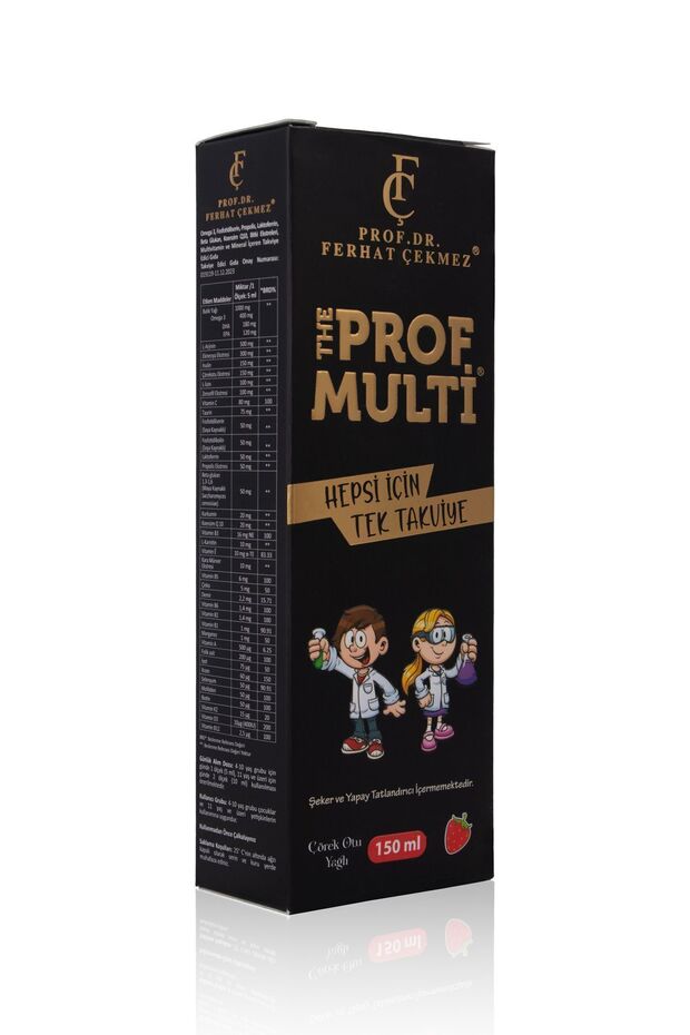 Profmulti Aile Paketi ( Profmulti Kids 150 ml - Profmulti Maxy 60 Tablet ) - 3
