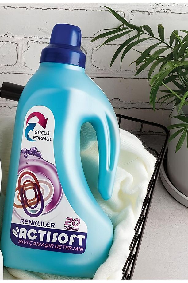Beyazlar ve renkliler için sıvı çamaşır deterjanı 1500ml X 4 adet - 3