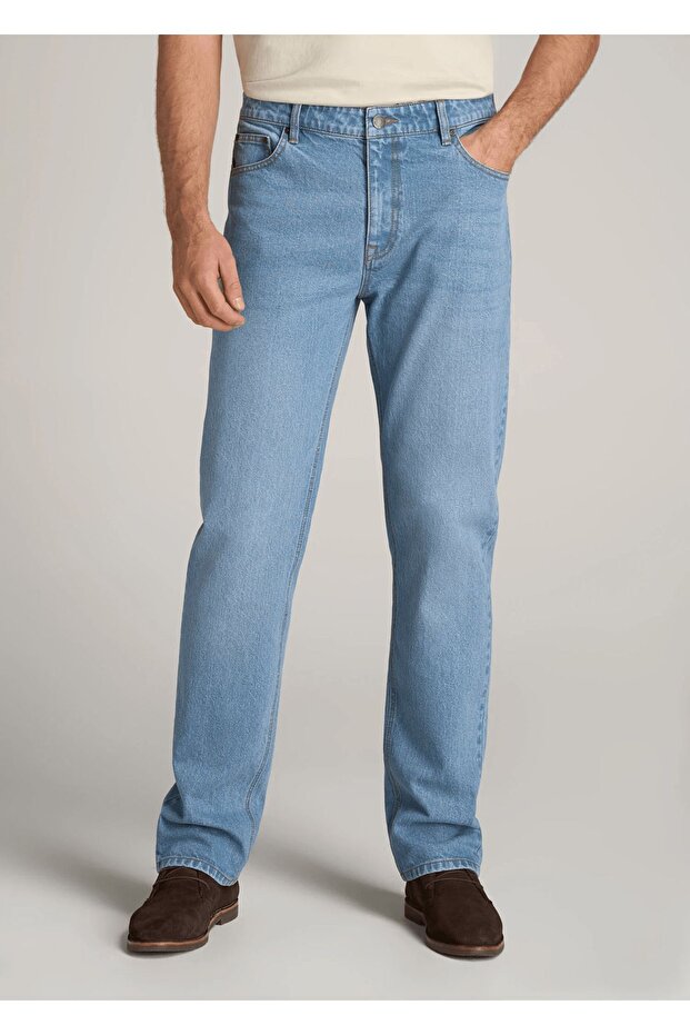 Men's Light Blue Lycra Regular Fit Jeans Jeans