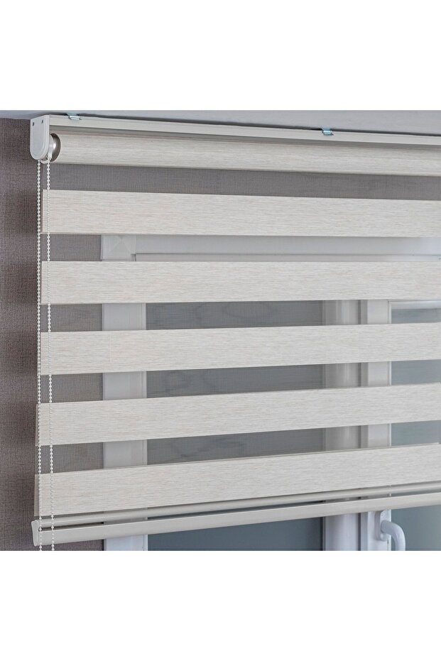 ZEBRA PERDE KREM - 1