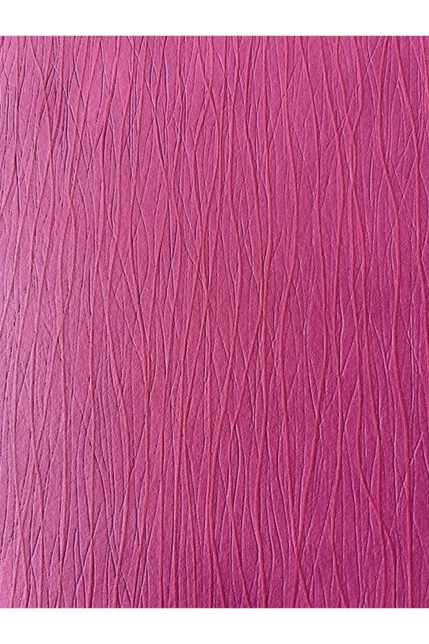 Fuşya Çizgi Desenli Ithal Vinly Duvar Kağıdı (5m²) - 2