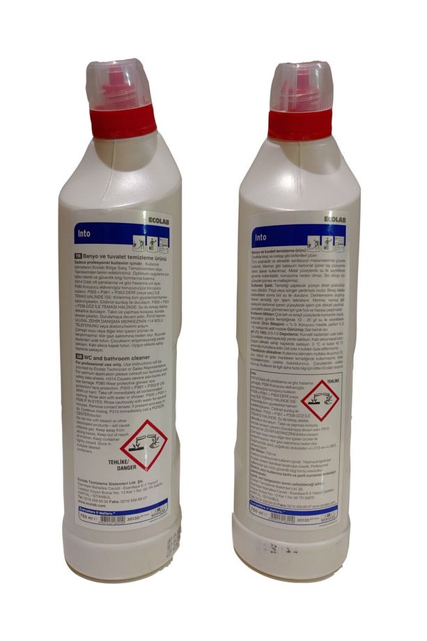 Into Banyo Ve Tuvalet Temizleyici Kireç Çözücü 750ml X 2 Adet - 1