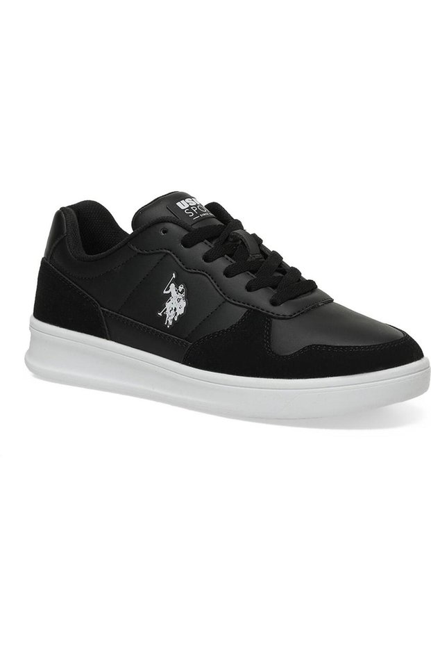 U.S. Polo Assn Charlize 4Fx Black White Comfort Casual Daily Sports Shoes