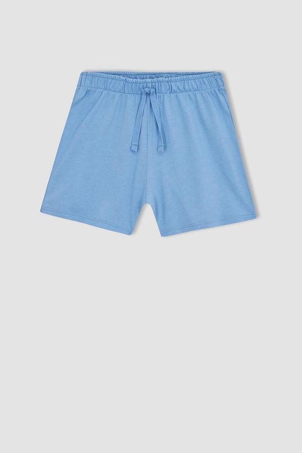 Kız Çocuk Baskılı Kısa Kollu Şortlu Pijama Takım A1365a823sm - 8