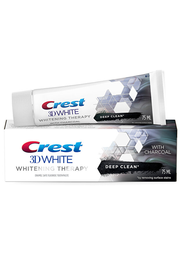 Toothpaste | 3D Charcoal Whitening Care | 75 ml | Mint Flavor