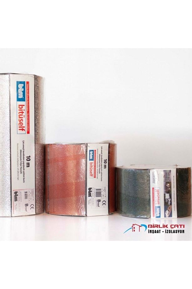 Bitüself 10 Cm Kırmızı Su Yalıtım Bandı - 2