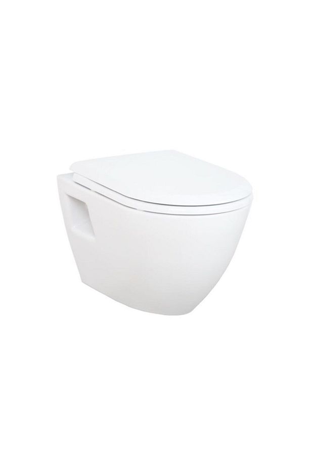 TP325 Terra Beyaz Asma Klozet  Duck Yavaş Kapanır Kapak - 1