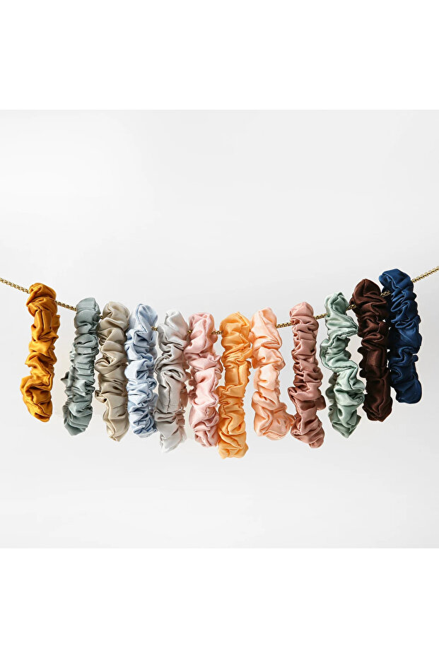 "10 Colorful and Stylish Satin Wrist Hair Clips - Available in Mixed Model Options!"