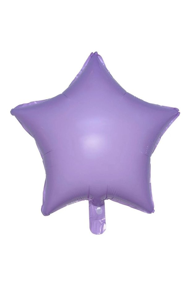 Purple Star Foil Balloon - 18 Inch (45 cm) - Star Balloon - Birthday Party Set Supplies