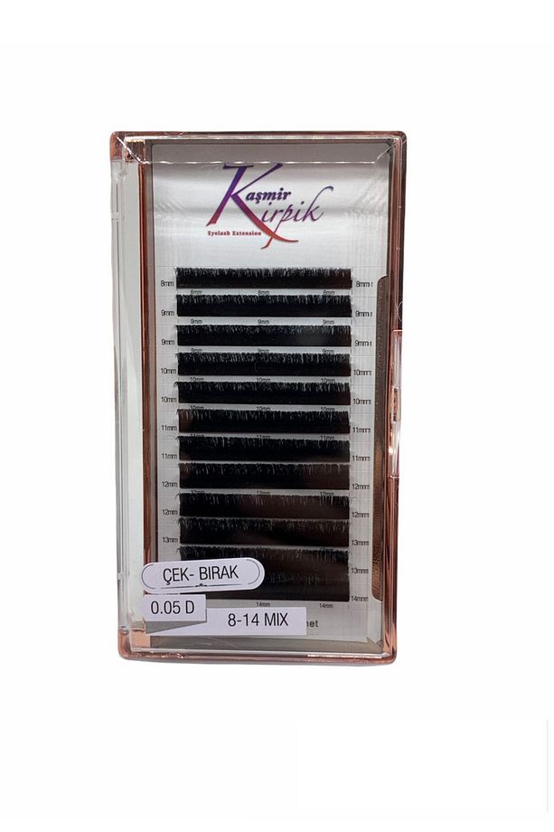 Çek- Bırak D Kıvrım 0.05 Mm Mix Boy Kirpik - 1