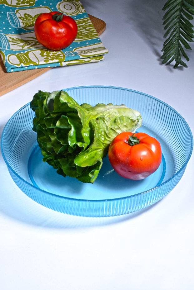 28 Cm Plastic Presentation Bowl - Fruit Bowl, Salad, Table Top Presentation Bowl, Multi-Purpose - 4