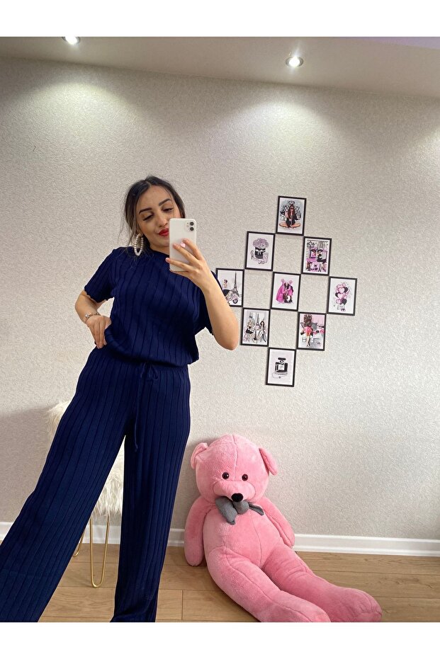 Lacivert Triko Takım - 2