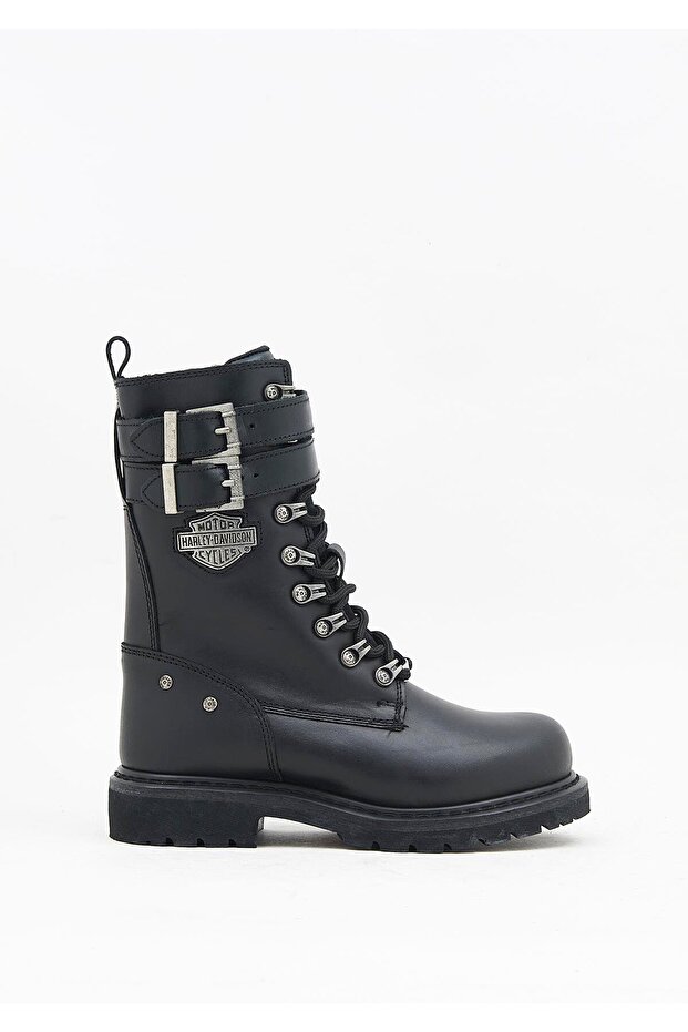 Gladis-b Kadın Siyah Deri Bot - 1