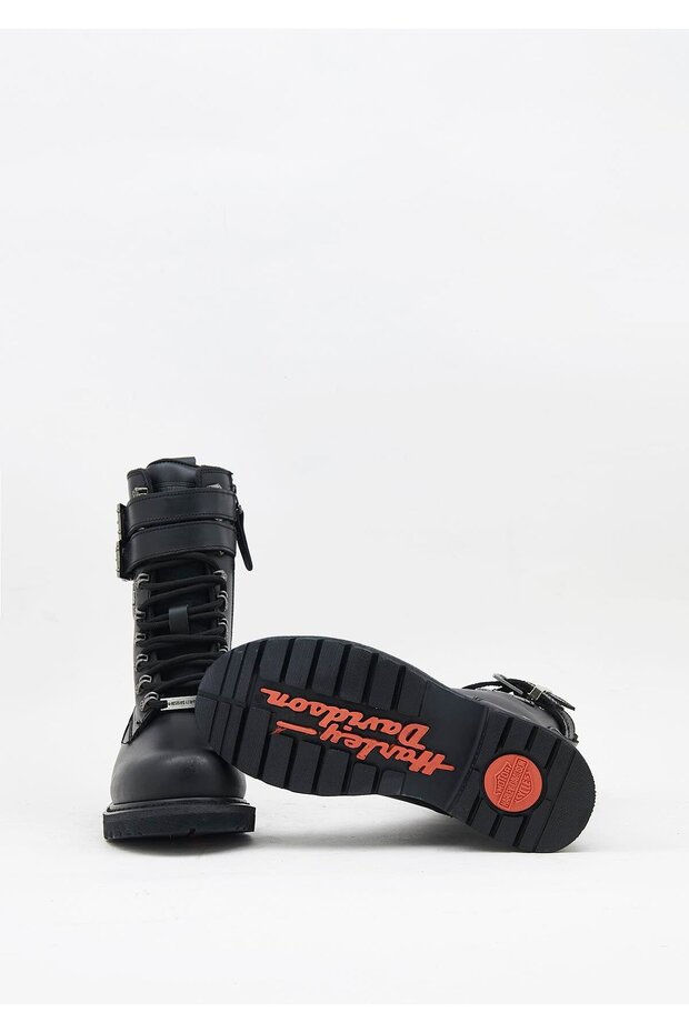 Gladis-b Kadın Siyah Deri Bot - 5