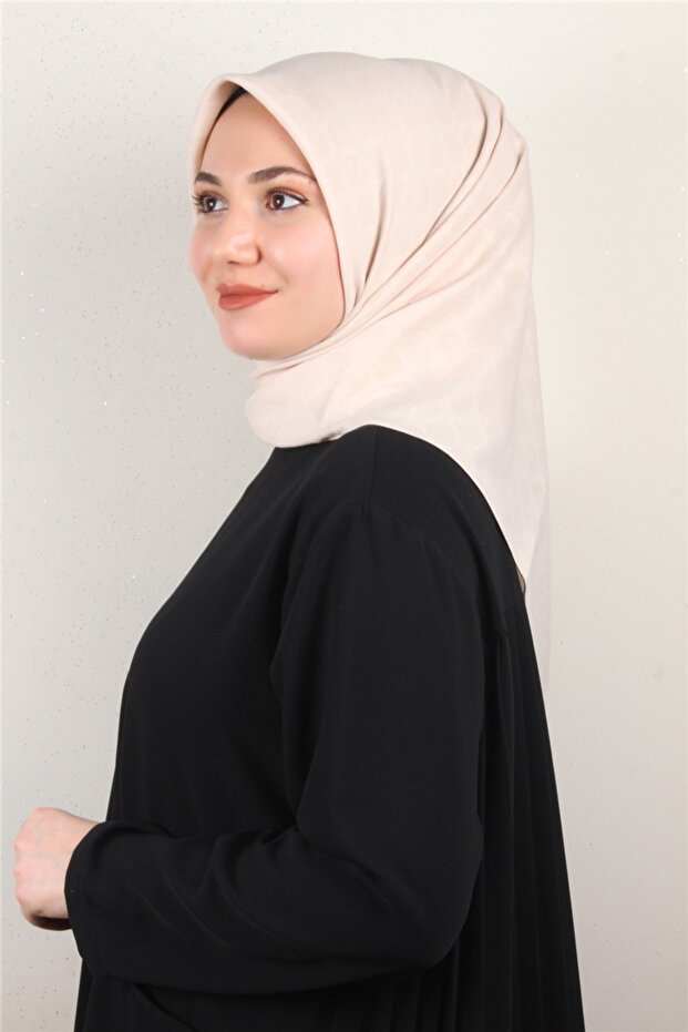 Alya Fresh Eşarp 5353-9 Bej - 1