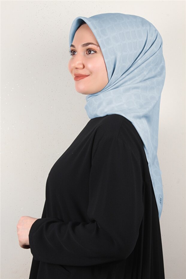 Alya Fresh Eşarp 5353-16 Gri - 1