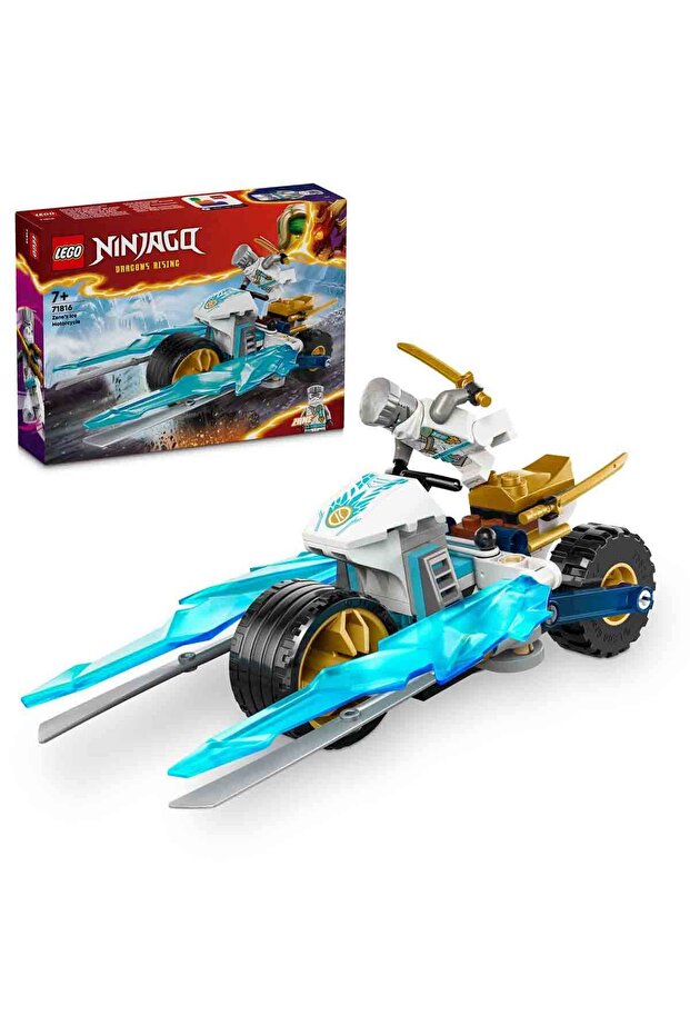 Ninjag O Zane's Ice Motorcycle 71816 – Includes Zane Minifigure for Ages 7 and up