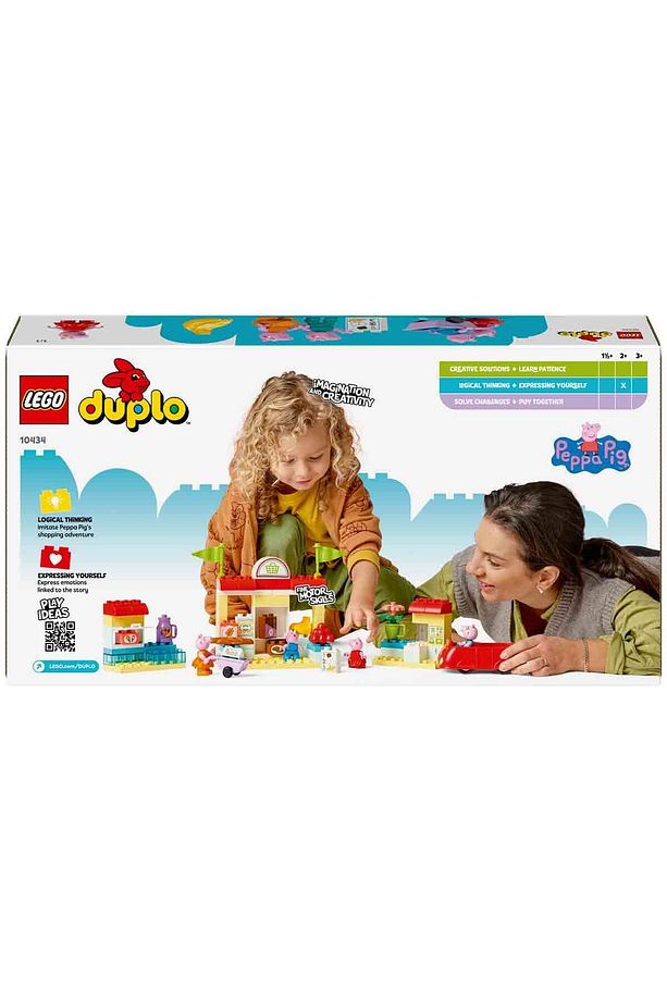 DUPLO Peppa Pı g Süpermarket 10434 - 2 Yaş ve Üzeri Çocuklar için Peppa Pı g Minifigürü İ - 4