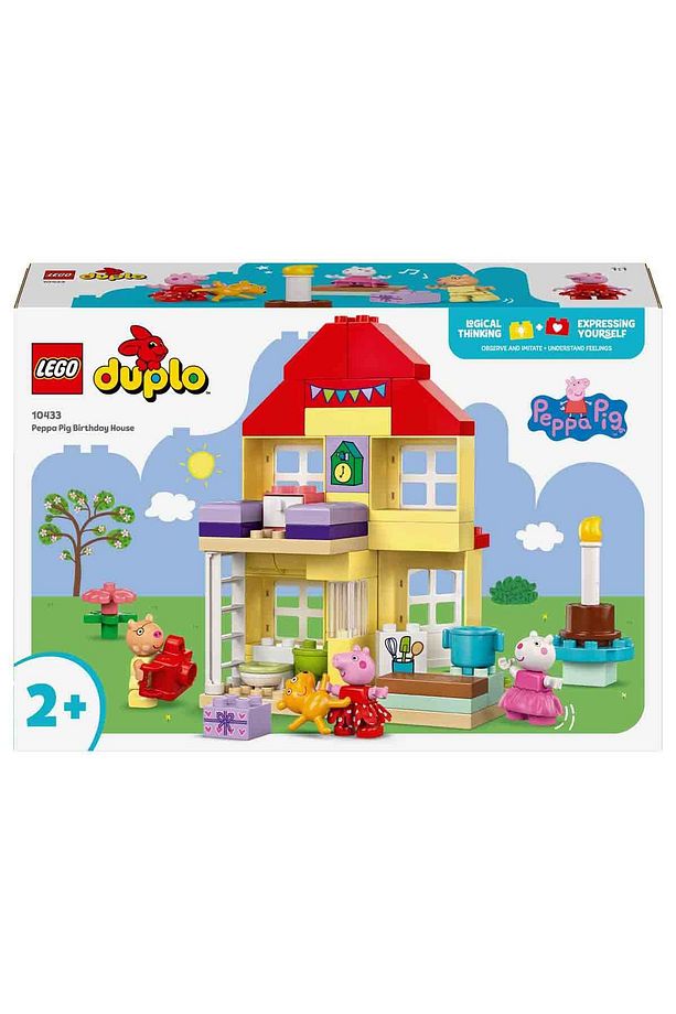 DUPLO Peppa Pı g Doğum Günü Evi 10433 - 2 Yaş ve Üzeri Çocuklar için Peppa Pı g Minifigür - 3