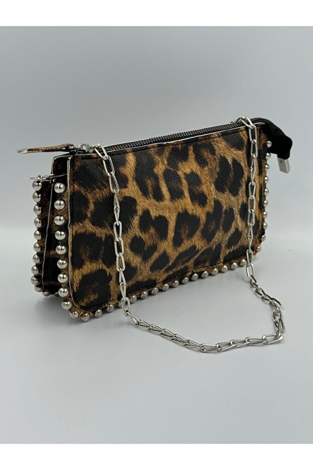 Women's New Trendy Studded Stylish Quality Crossbody Wallet Bag