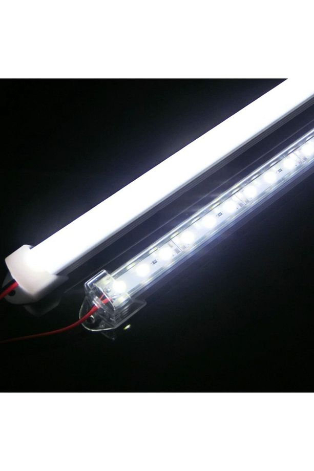 4 Adet Çubuk Bar Led Alüminyum Profil Opak Boş Kasa 100 Cm ( Led Hariç) - 2