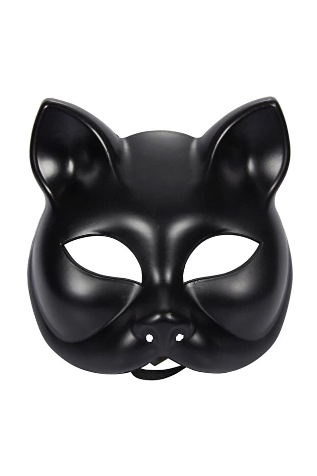 Black Color Luxury Cat Mask 12X13 cm