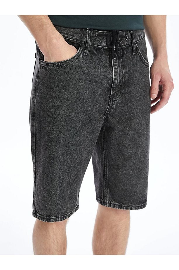 LCW Jeans Standart Kalıp Erkek Jean Şort - 3