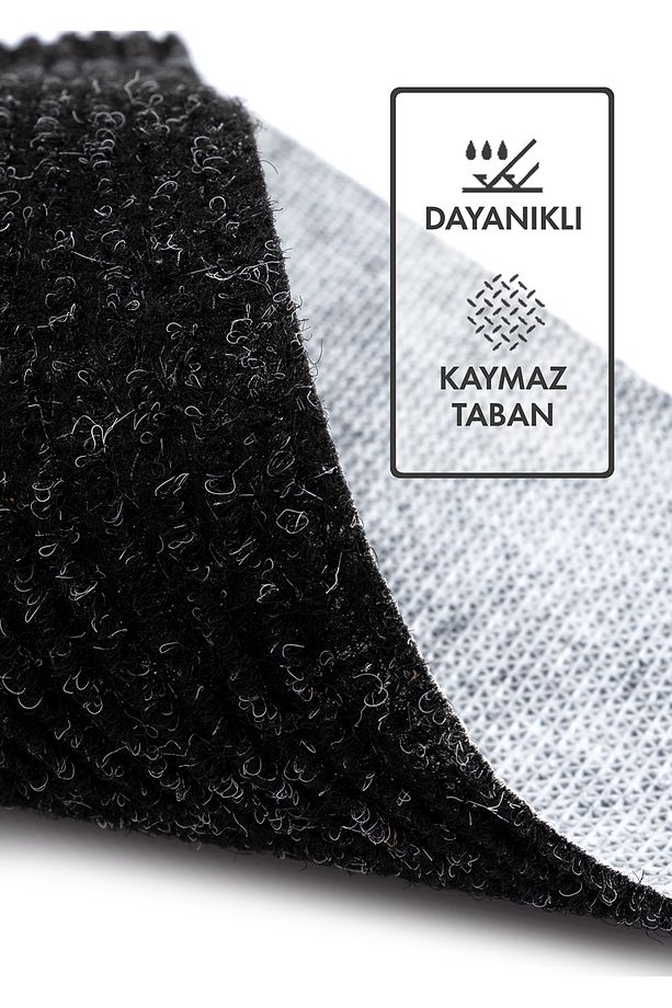 Hello Deri Baskılı UV Dayanıklı Kapı Önü Paspası PS011A - 3