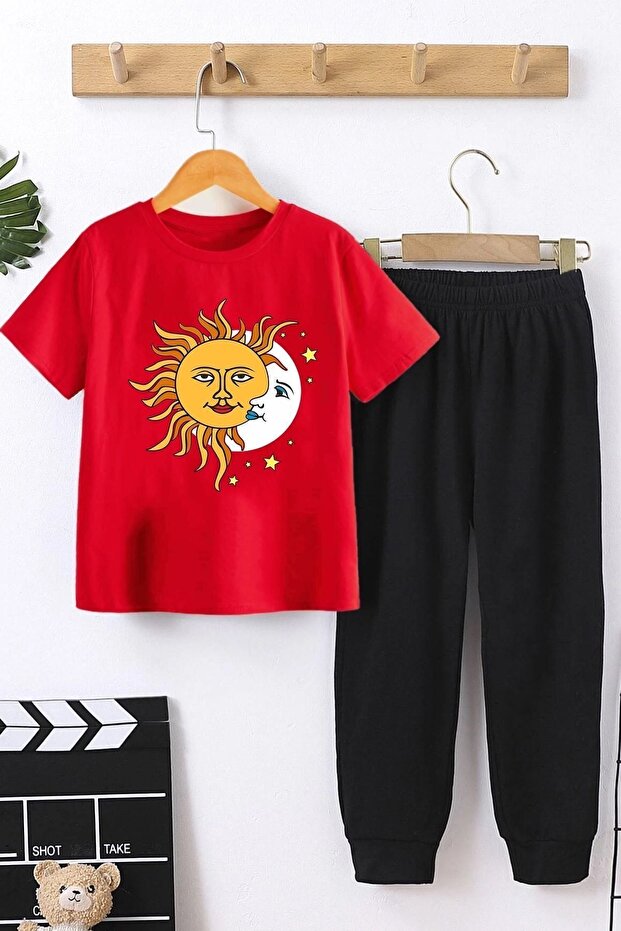 Kids Larks' Tongues In Aspic Bottom - Top Tracksuit Set