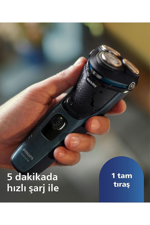3000 Serisi Tıraş Makinesi S3144/00,sinekkaydı Tıraş,ıslak Ve Kuru Kullanım,hassas Düzeltici - 7