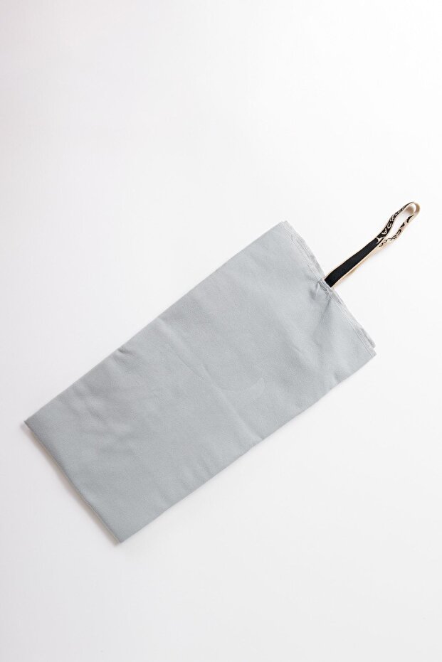 Erkek Gri Mikrofiber Plaj Havlusu (80 CM X 150 CM) - 2