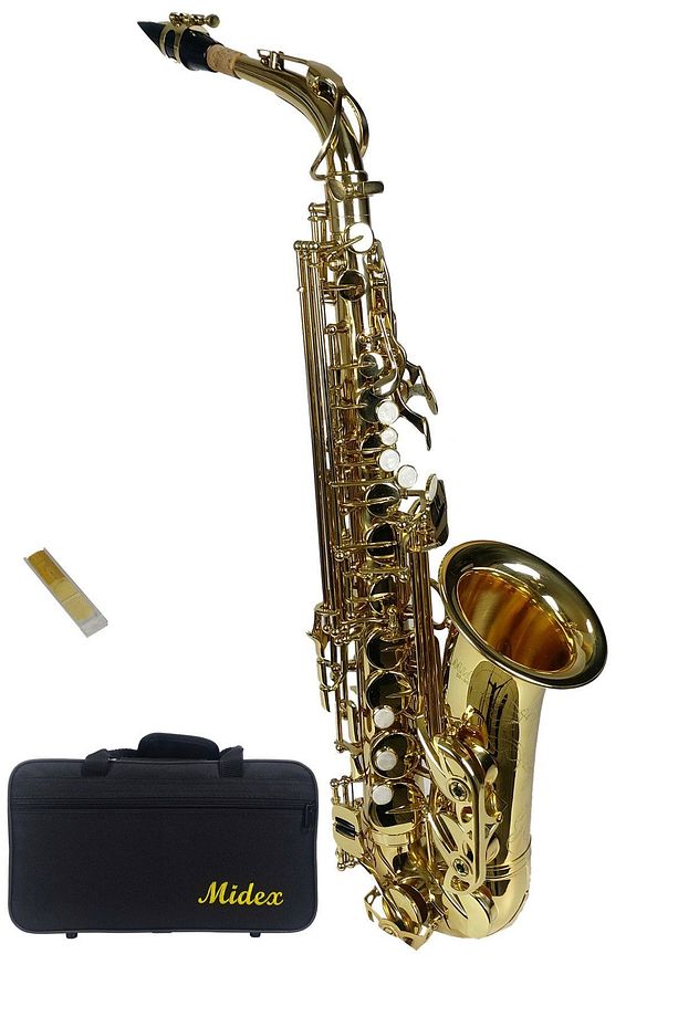Sf-8000 Gold Profesyonel Alto Saksafon Çanta Ve Aksesuar Dahil (MİB) - 3
