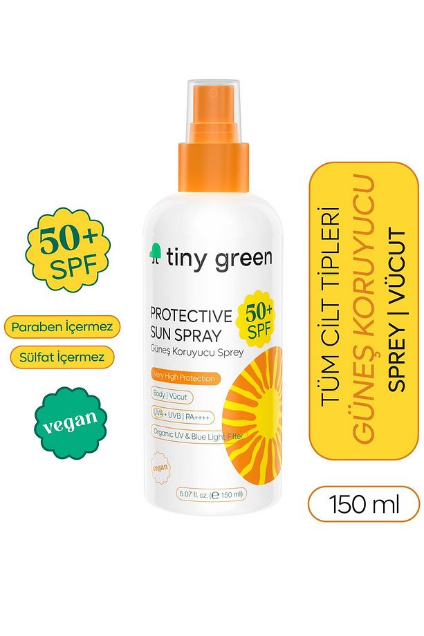 Yetişkin Güneş Spreyi SPF 50+ Vücut için 150 ml - 1