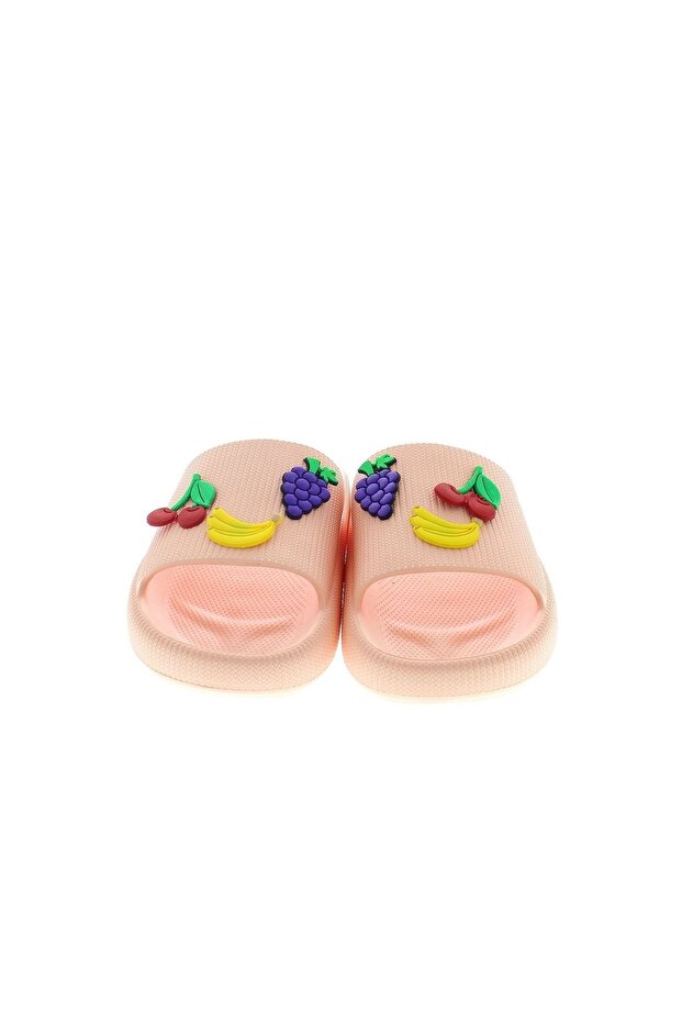 Eva Towel Fruit Powder Women's Slippers