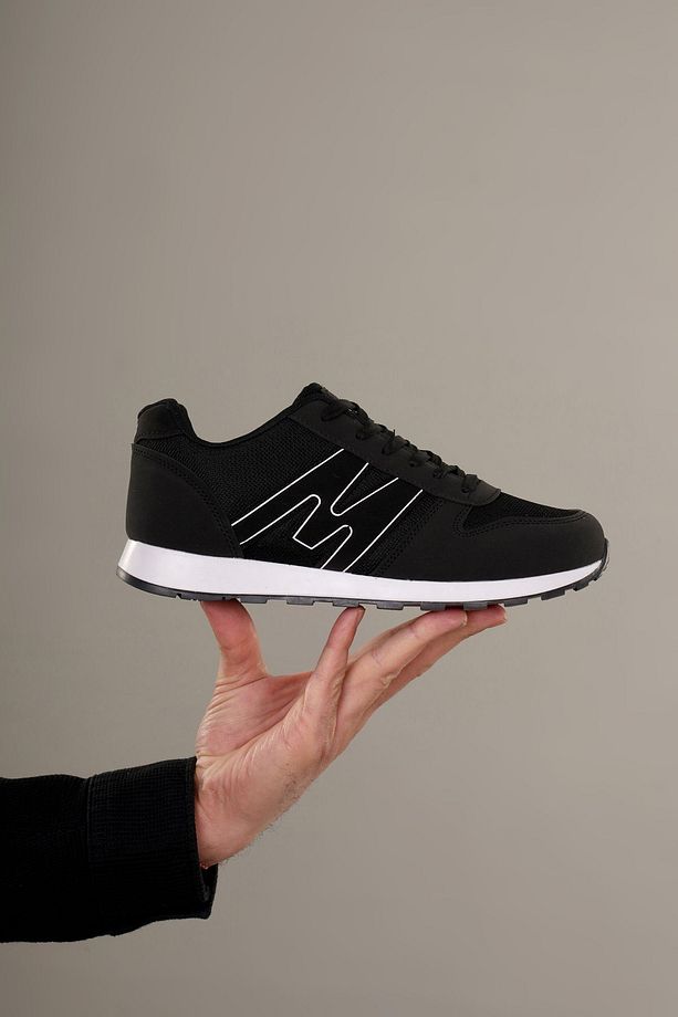 Sneaker Spor Ayakkabısı Konforlu Hava Alan Esnek Kaliteli Bağcıklı Ortapedik Kullanışlı - 7