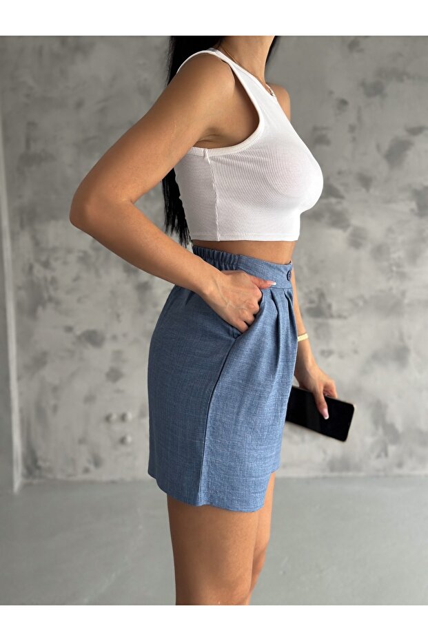 KADIN ŞEHİR BOY ŞORT & BERMUDA - 4