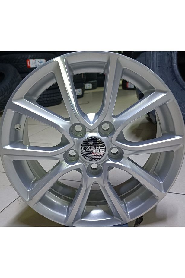 JANT-CARRE 6,5X16 5X114,3 ET.46 CB.67,1 SİLVER DİNAMİC *BİJON HEDİYE*JANT-4 ADET - 1