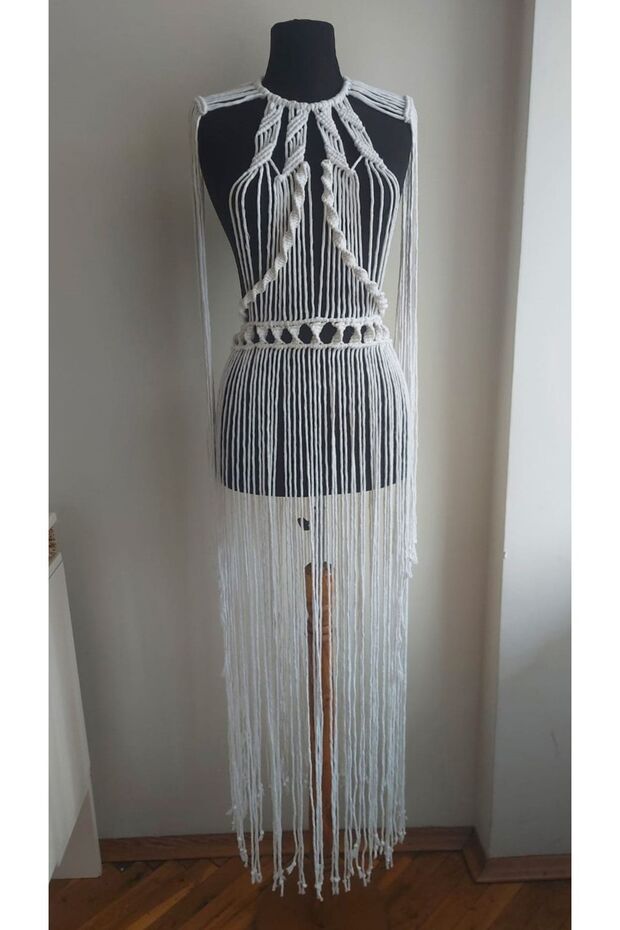 Macrame Beach Dress/Pareo/Festival Dress/Beach/Beach Dress